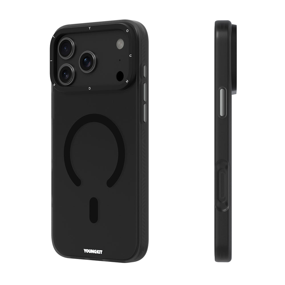 Youngkit Hidden Sand Serisi iPhone 17 Pro Max M-safe Şarj Özellikli Telefon Kılıfı Youngkit Hidden Sand Serisi iPhone 17 Pro Max M-safe Şarj Özellikli Telefon Kılıfı